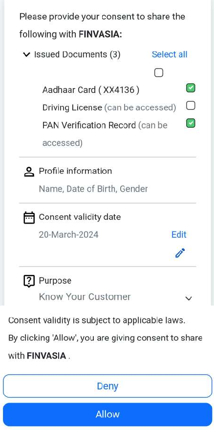 Allow par click kary