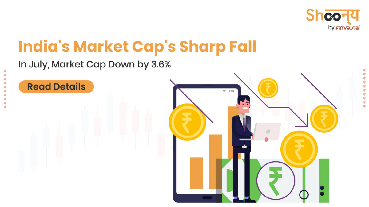 India's Market Cap's Sharp Fall
